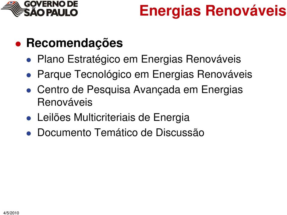 Renováveis Centro de Pesquisa Avançada em Energias