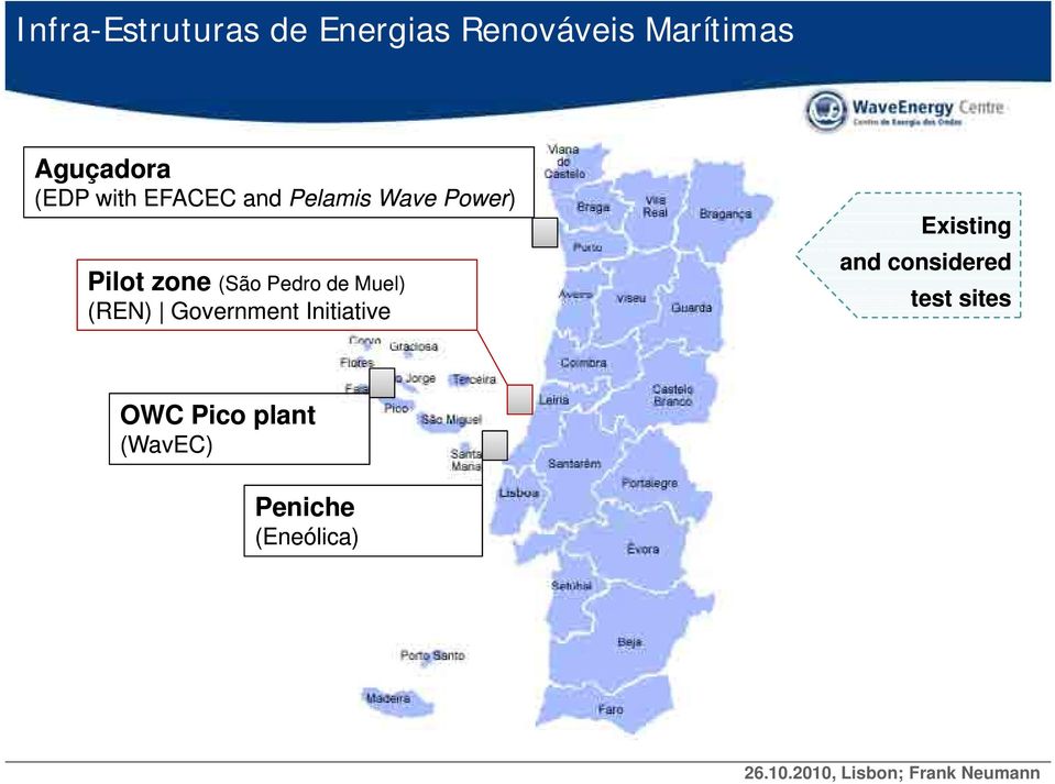 zone (São Pedro de Muel) (REN) Government Initiative