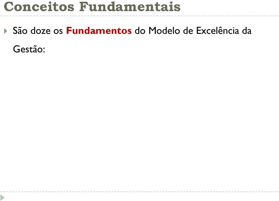 doze os Fundamentos