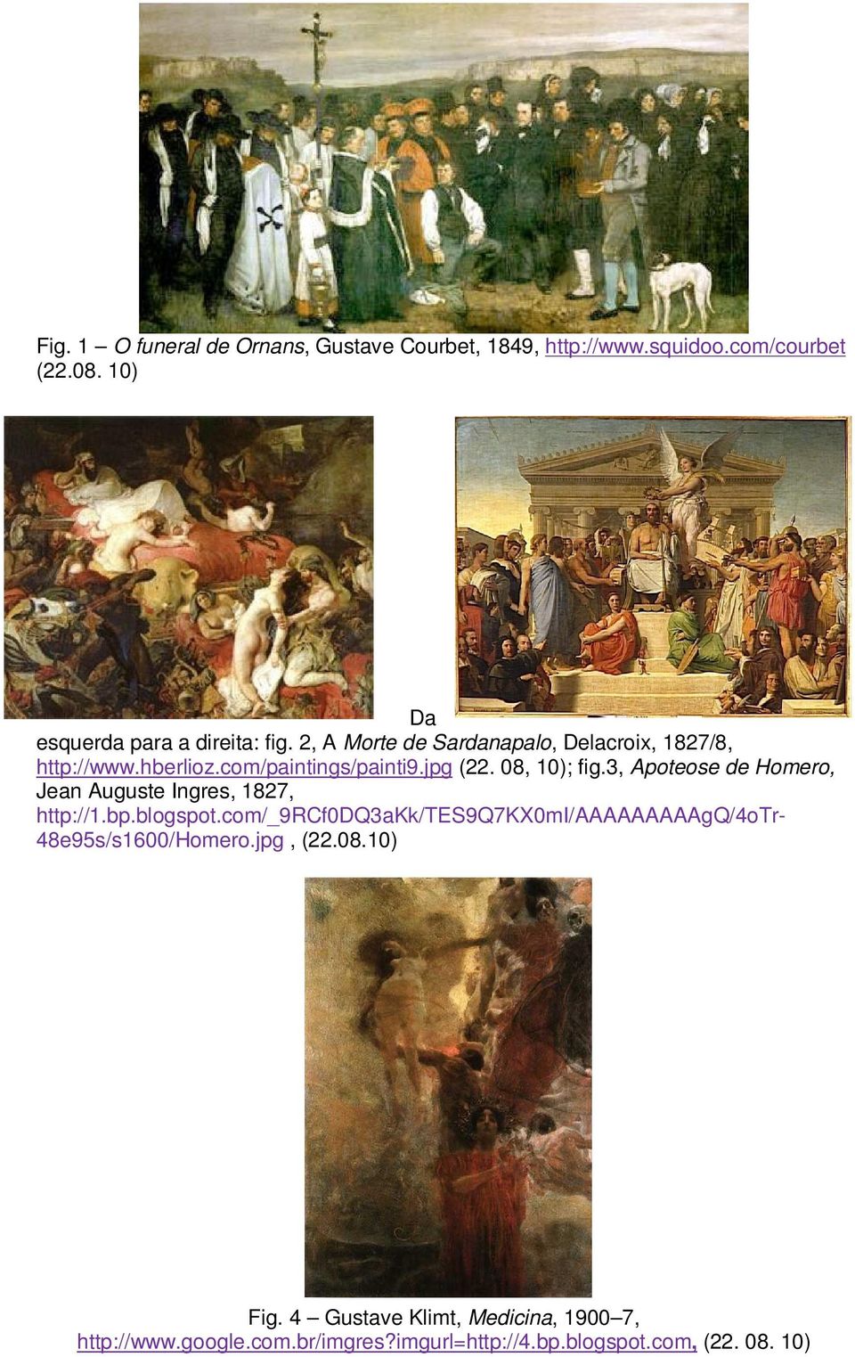 Fig. 1 O funeral de Ornans, Gustave Courbet, 1849, ( ) - PDF Download grátis