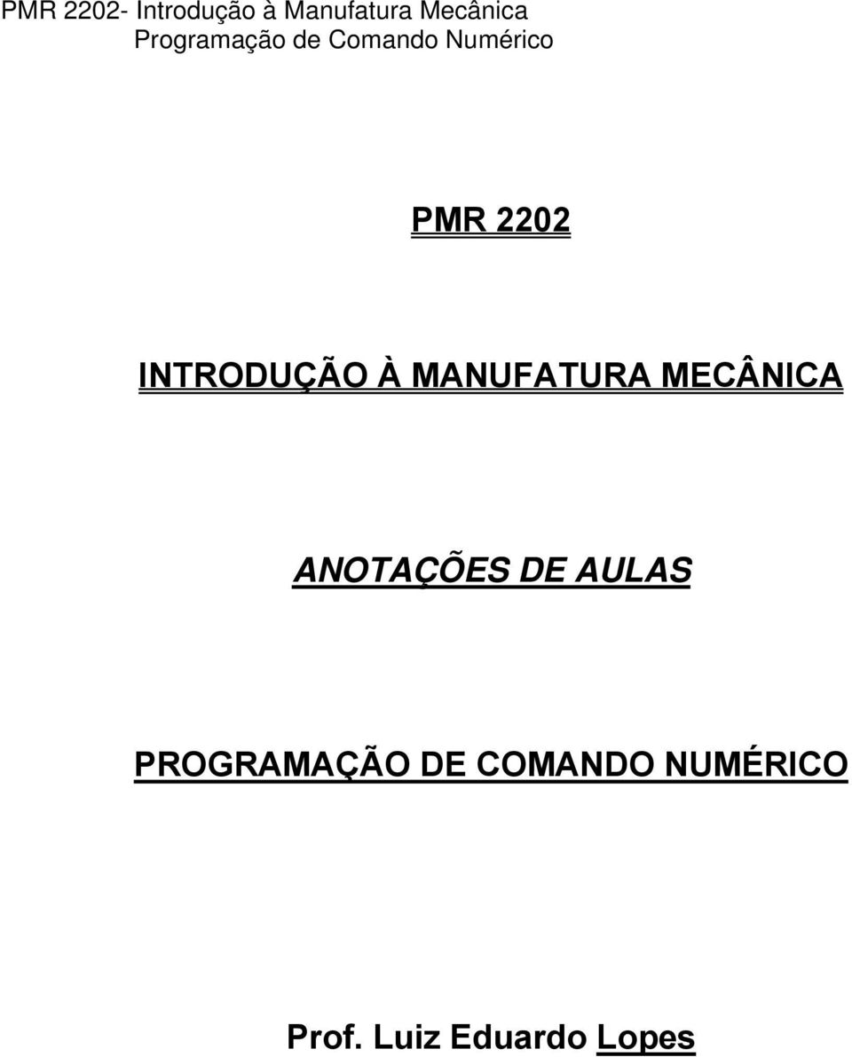 DE AULAS PROGRAMAÇÃO DE