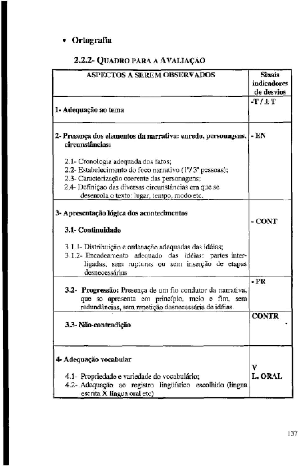 3- Apresentação lógica dos acontecimentos 3.1-