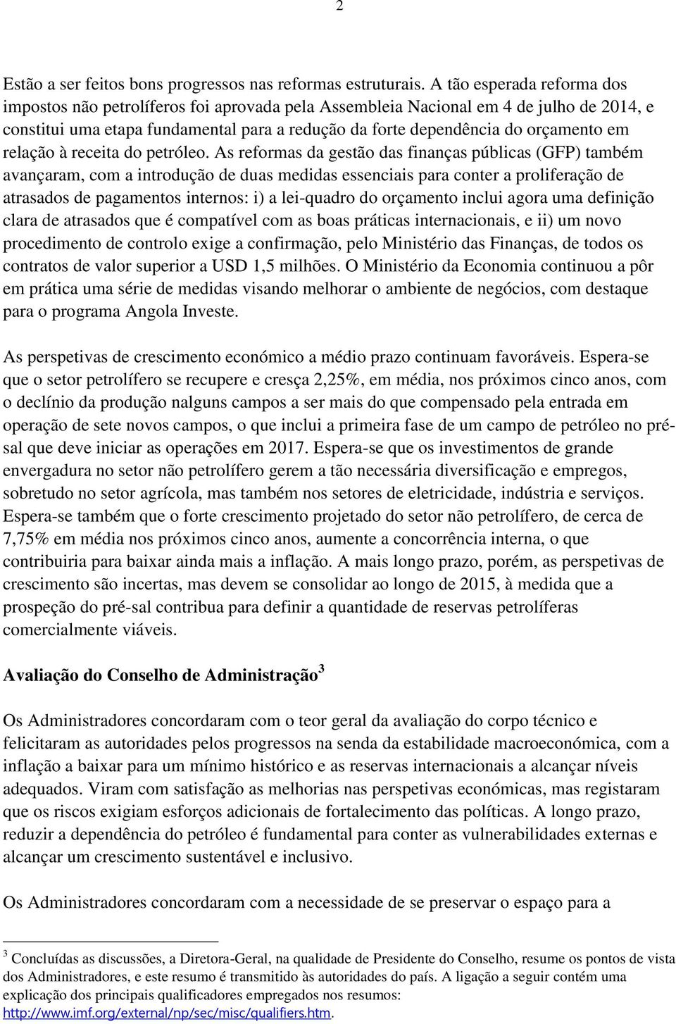 relação à receita do petróleo.