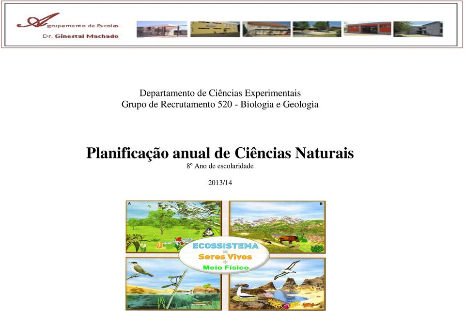 Geologia Planificação anual de Ciências