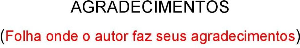 autor faz seus