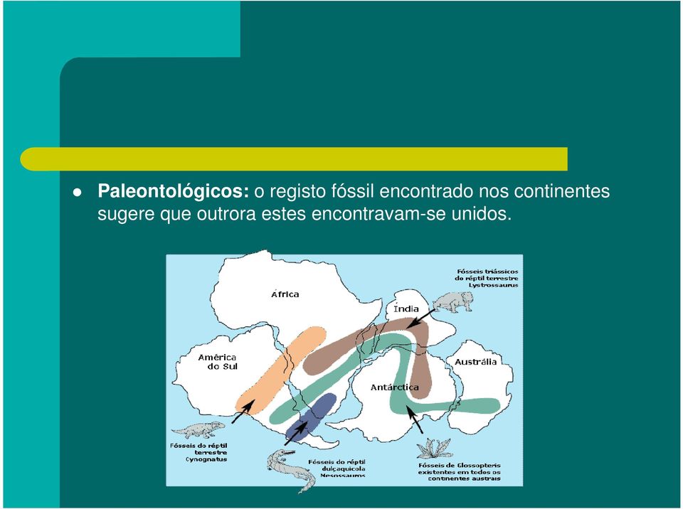 continentes sugere que