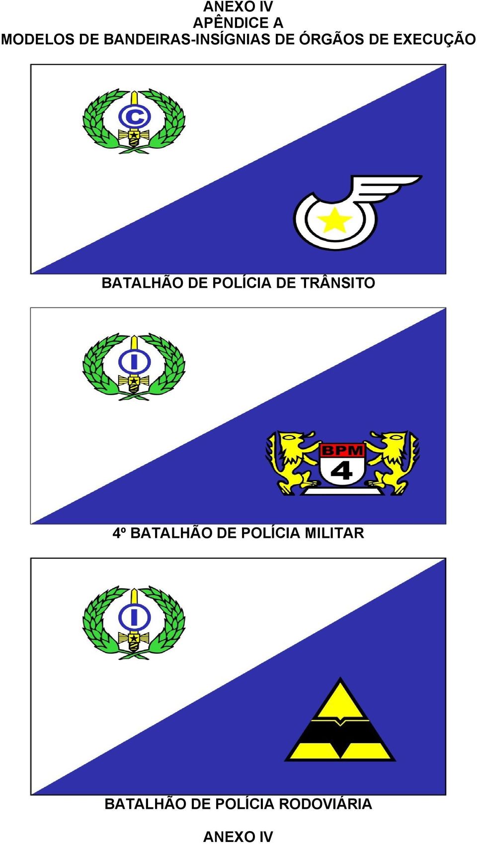 BATALHÃO DE POLÍCIA DE TRÂNSITO 4º BATALHÃO