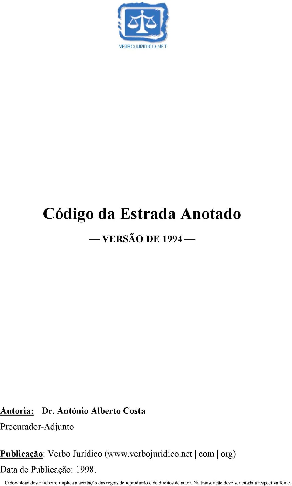 verbojuridico.net com org) Data de Publicação: 1998.