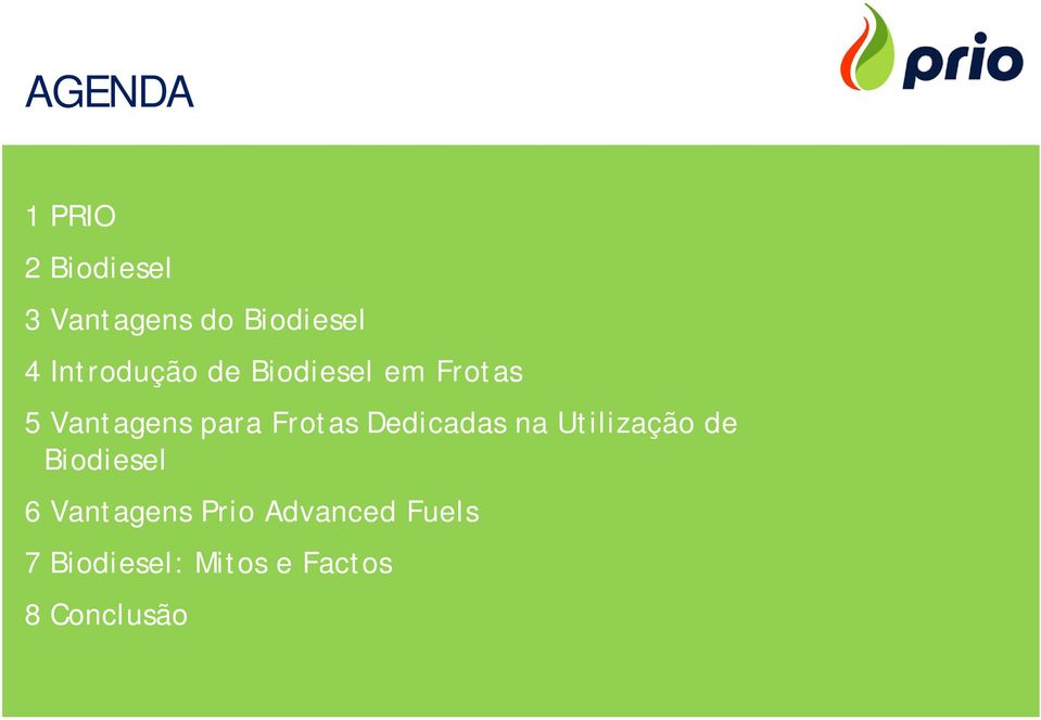 Dedicadas na Utilização de Biodiesel 6 Vantagens Prio