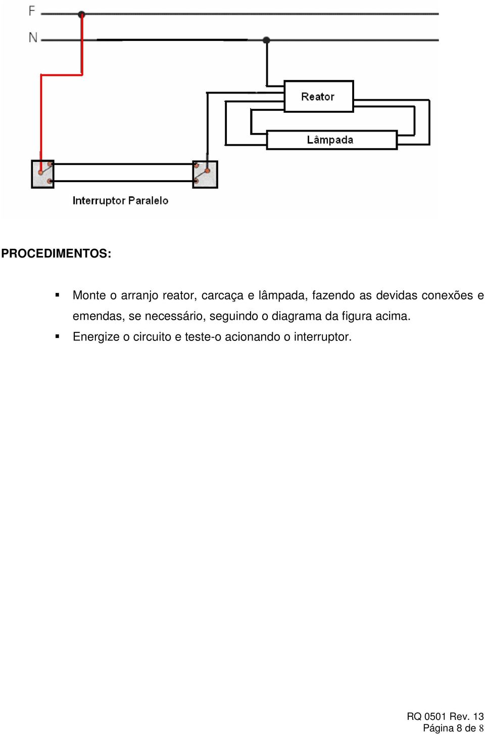 seguindo o diagrama da figura acima.