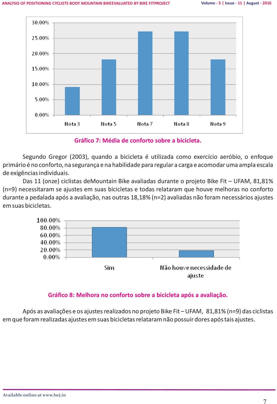 exigências individuais.