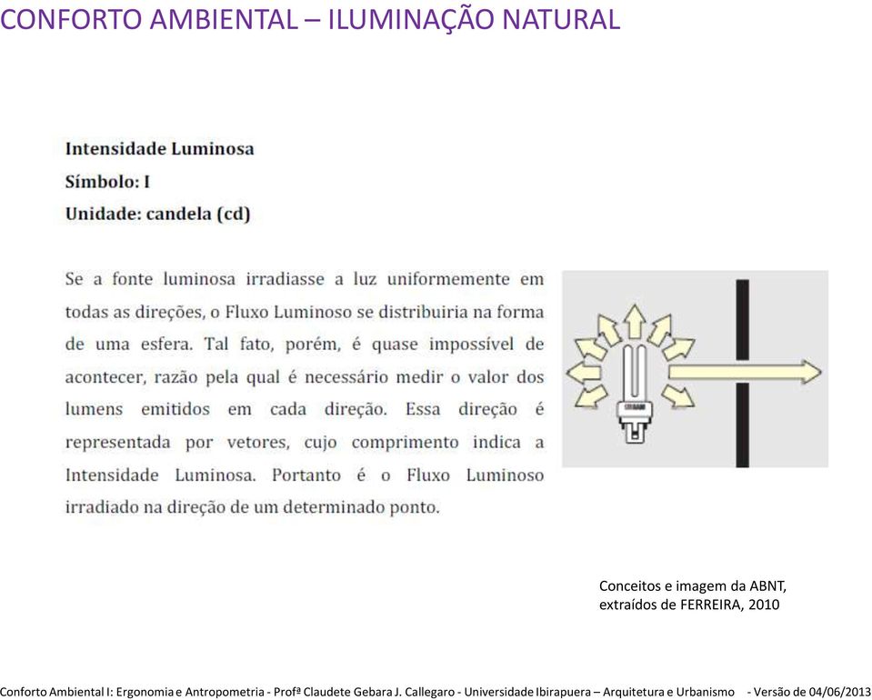 Callegaro - Universidade Ibirapuera Arquitetura e Urbanismo -