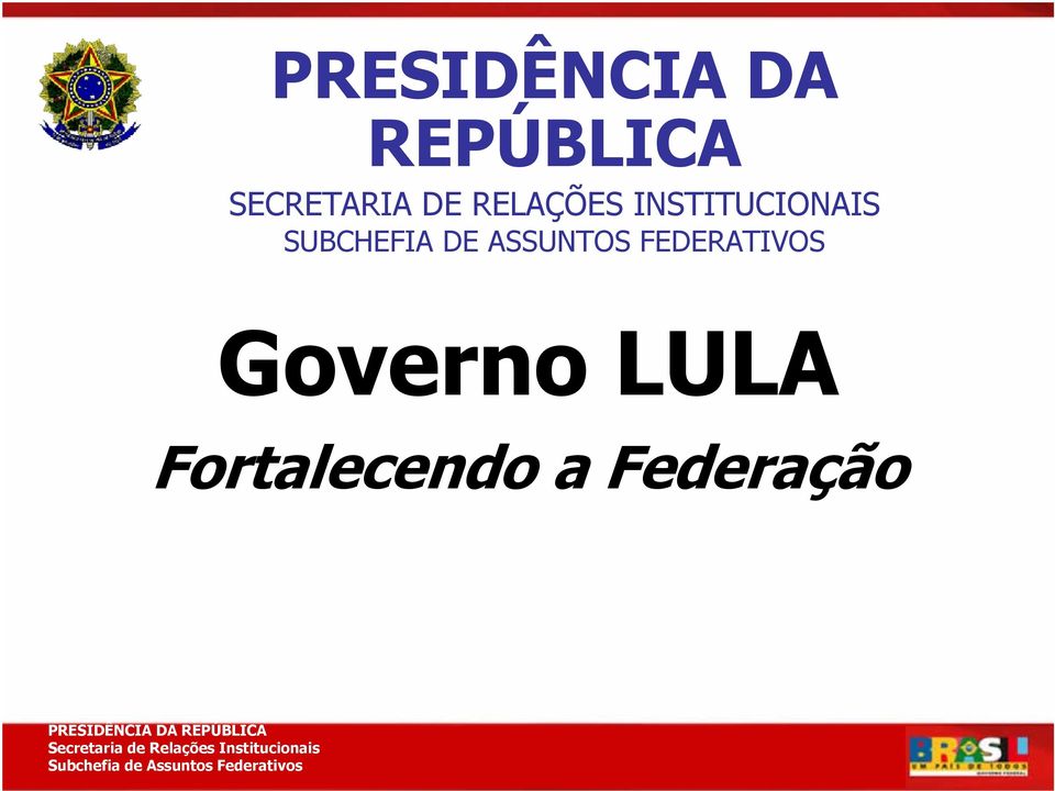 INSTITUCIONAIS SUBCHEFIA DE