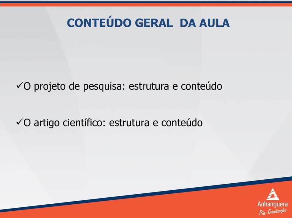 estrutura e conteúdo O