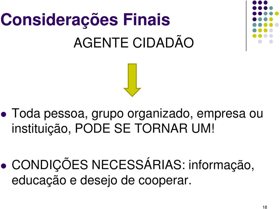 instituição, PODE SE TORNAR UM!