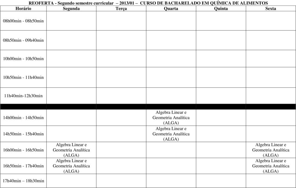 2013/01 CURSO DE