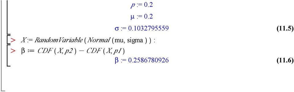 Normal mu, b d CDF X, p2 K