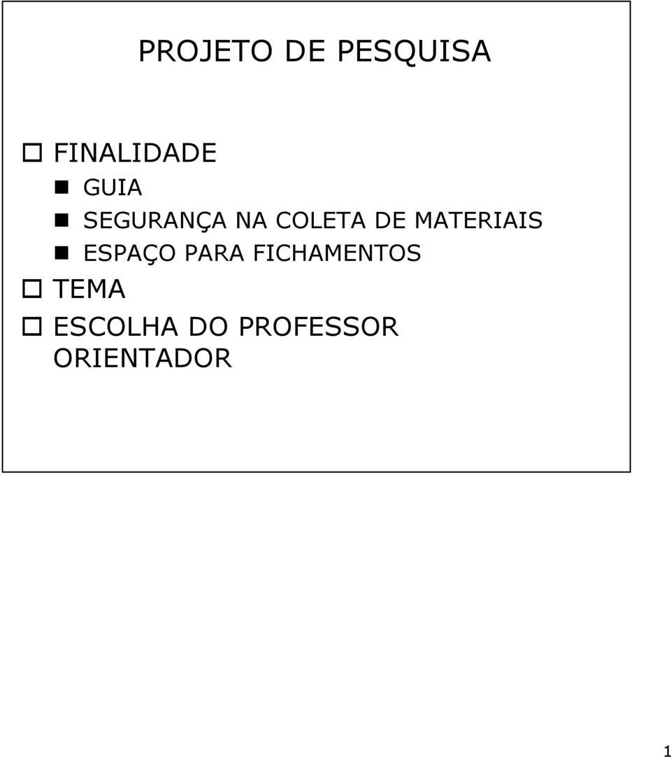 ESPAÇO PARA FICHAMENTOS