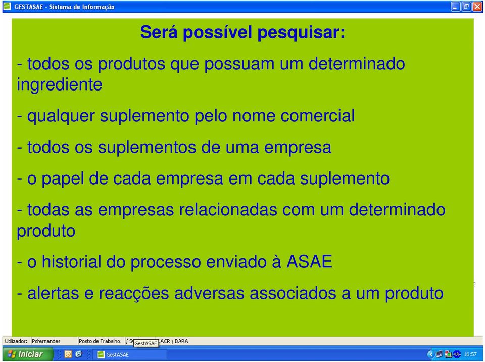 cada empresa em cada suplemento - todas as empresas relacionadas com um determinado