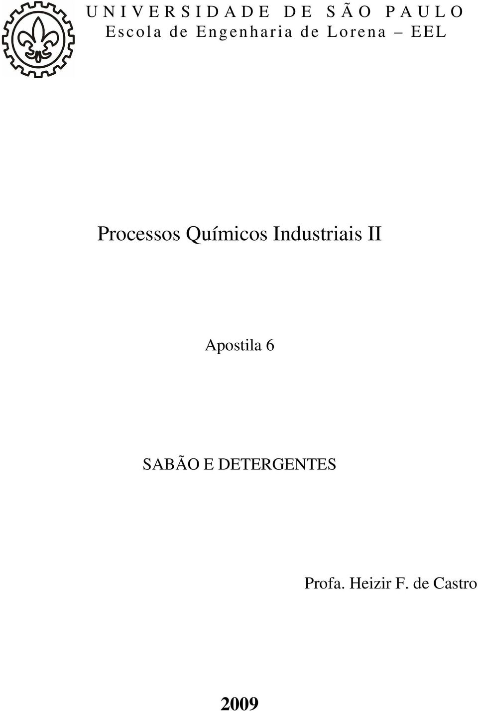 Processos Químicos Industriais II Apostila