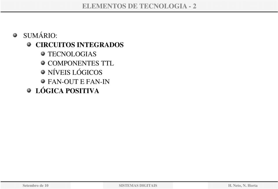 TECNOLOGIAS COMPONENTES TTL