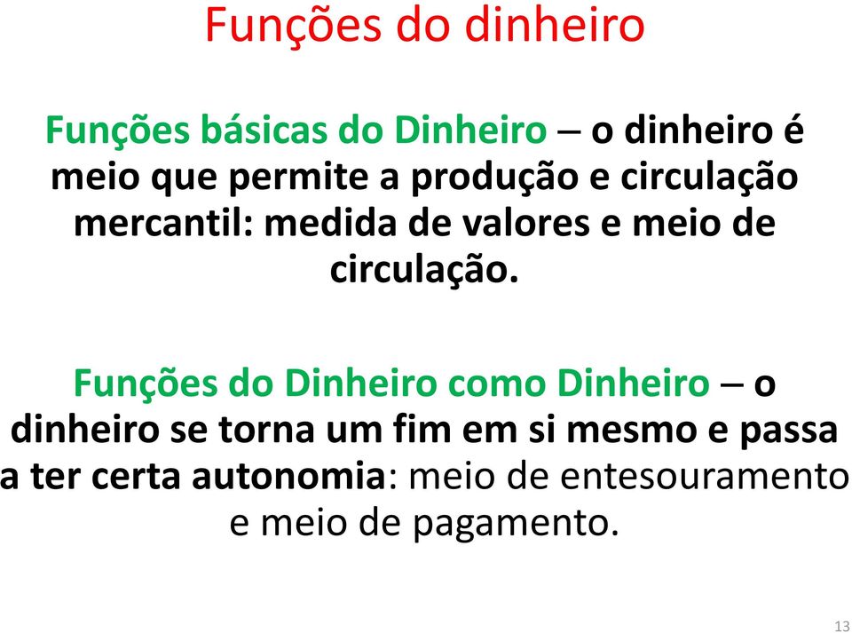 circulação.