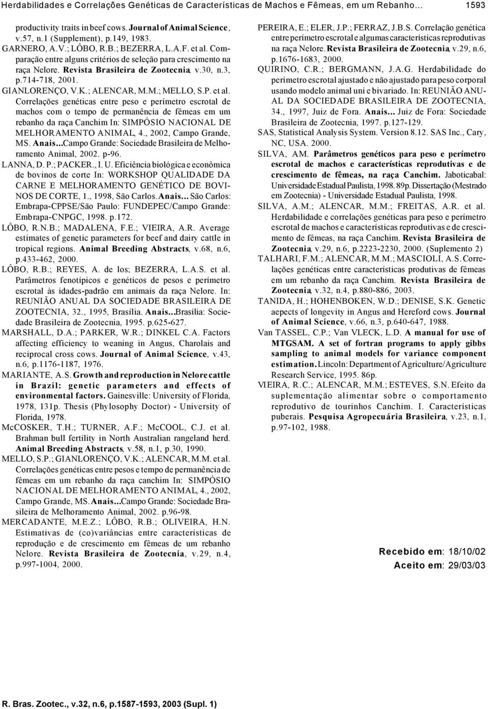 GIANLORENÇO, V.K.; ALENCAR, M.M.; MELLO, S.P. et al.