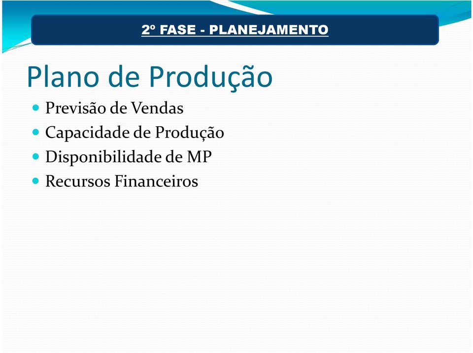 Capacidade de Produção