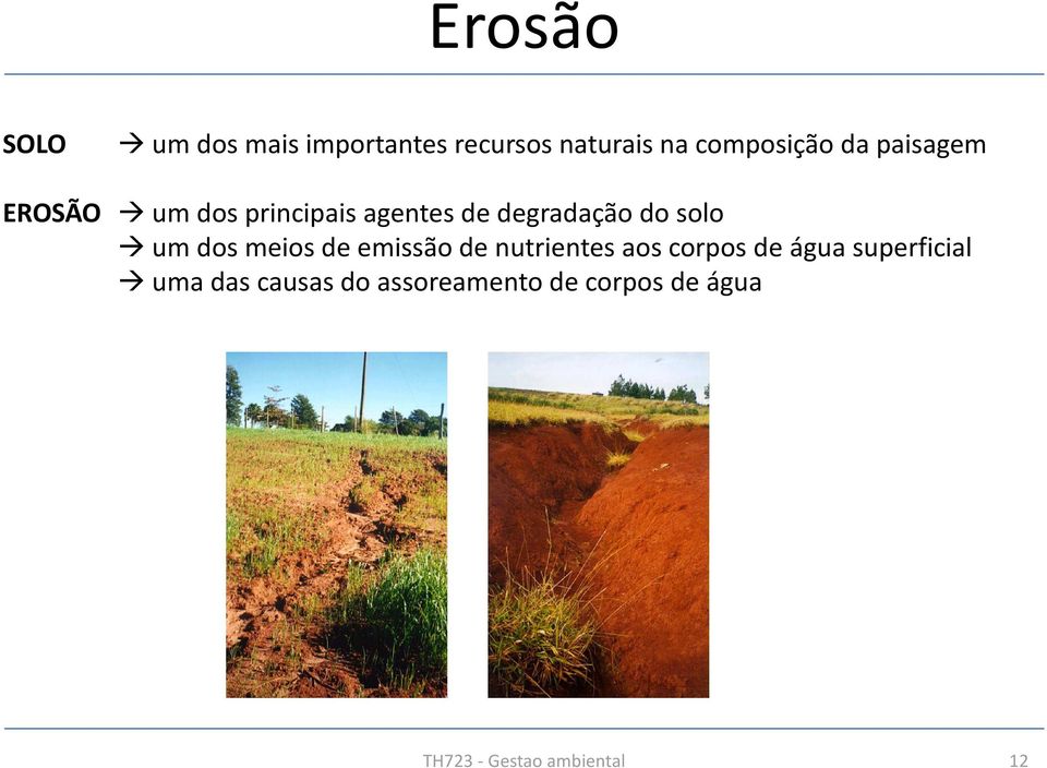 dos meios de emissão de nutrientes aos corpos de água superficial uma