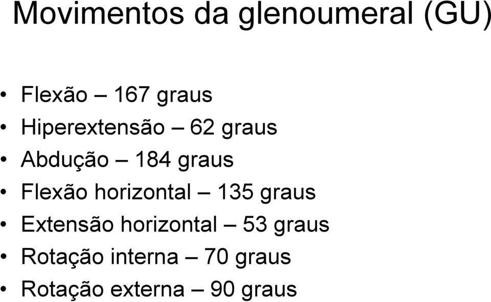 horizontal 135 graus Extensão horizontal 53 graus