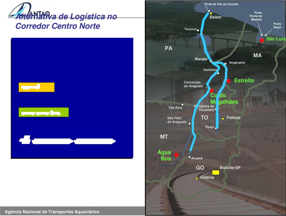 Xambioá MA Conceição do Araguaia Estreito Vila Rica São Félix do Araguaia Miracema do