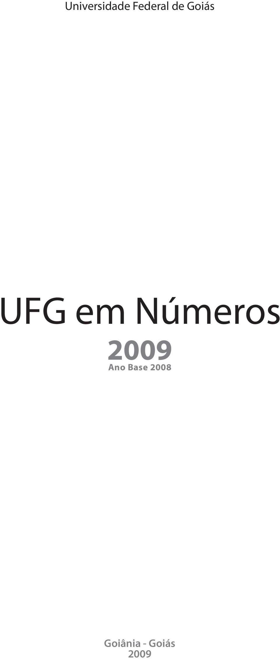 Números 2009 Ano