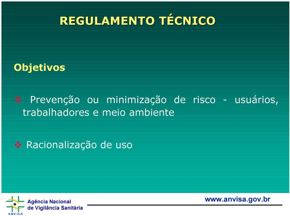 risco - usuários, trabalhadores