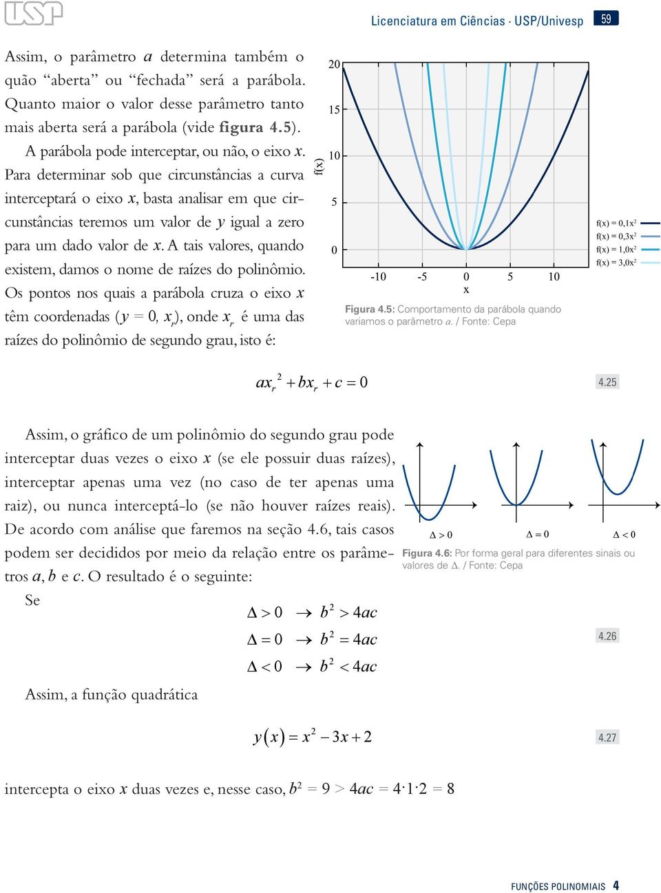 A tas valores, quado exstem, damos o ome de raízes do polômo.