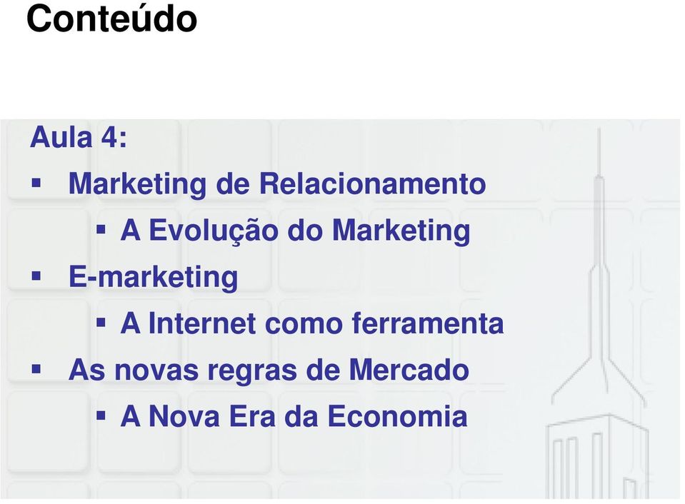 E-marketing A Internet como ferramenta