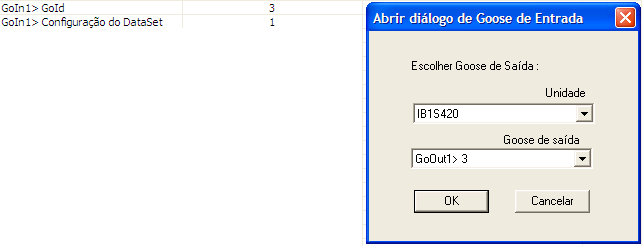 Para exemplificar a troca de informações entre IEDs simula-se o envio de um GOOSE com o estado da posição de um disjuntor.