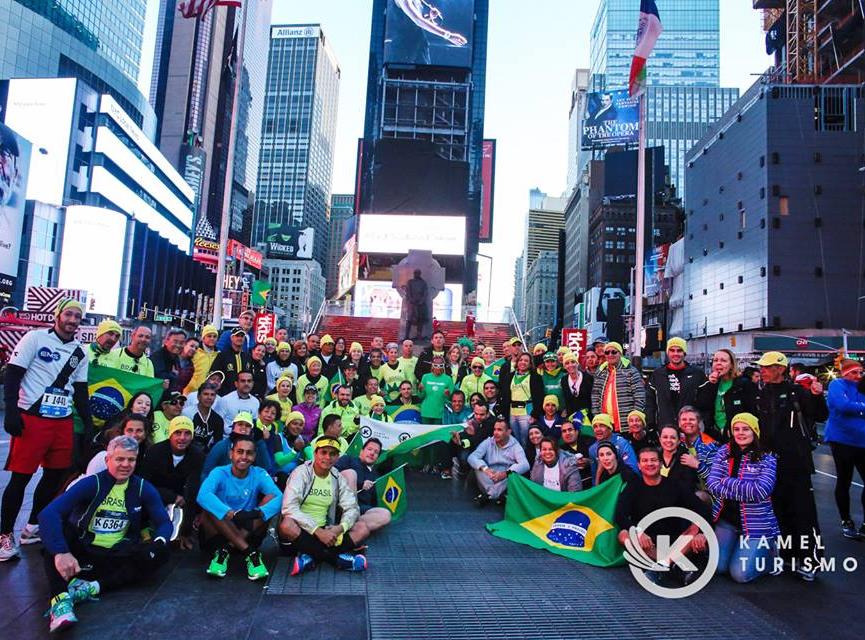 MARATONA DE NOVA YORK Domingo 5 novembro 2017 Somos a equipe mais animada do mundo! Somos a equipe Kamel Brasil!