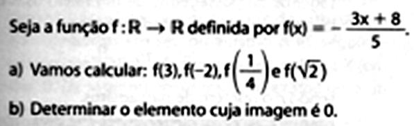 4. Considerando f(x) = ax + b, marque a coluna da direita de acordo com a coluna da esquerda.