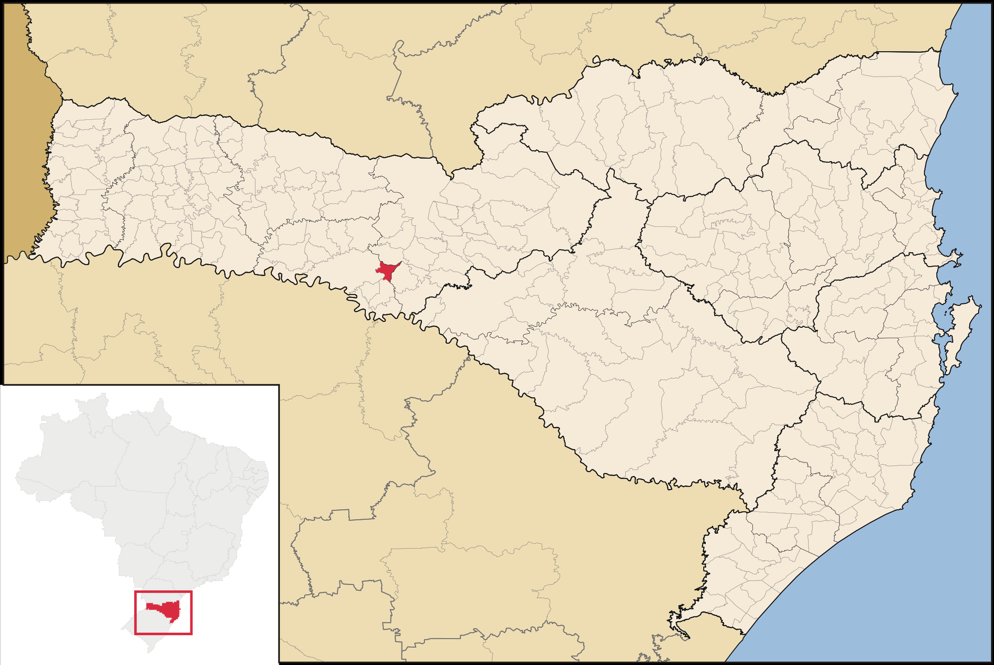 Territorial: 65,361 km² Atividade Econômica: