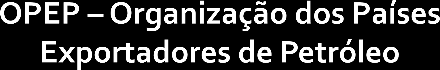 A OPEP foi criada na Conferência de Bagdá no dia 14 de setembro de 1960.