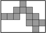 [7] [13014] e [13069] As figuras são todas constituídas por quadrados geometricamente iguais. Observa cada uma delas.