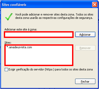 Exigir verificação do servidor (https:) para sites desta