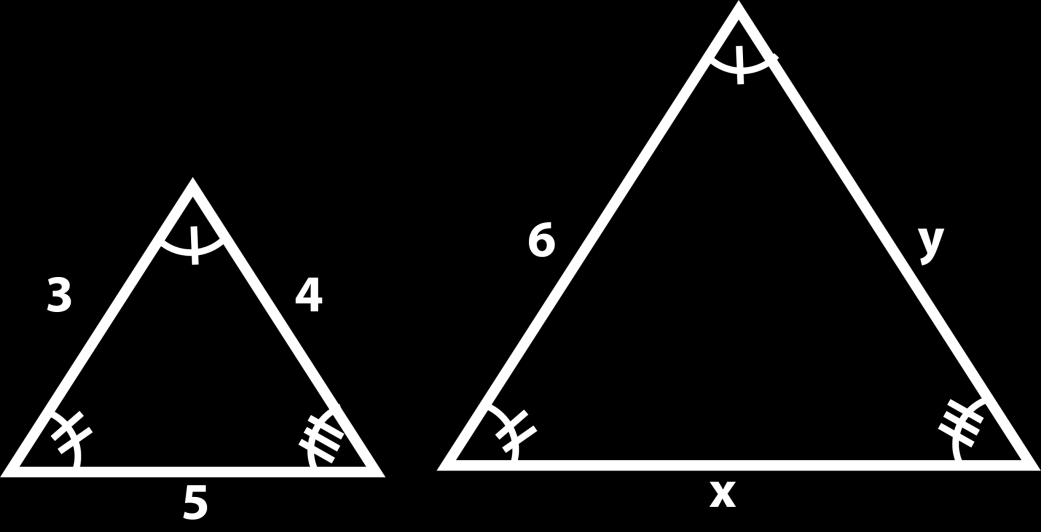 34 As figuras abaixo nos mostram pares de triângulos