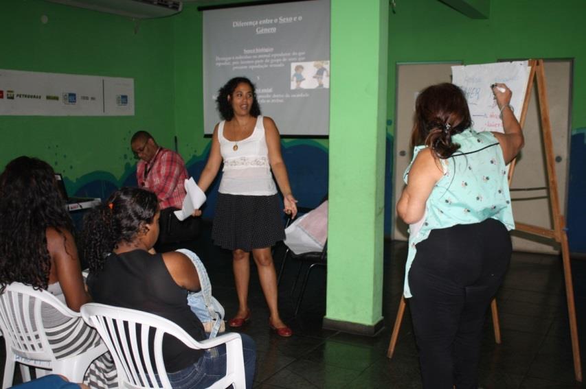 Oficinas Itinerantes de Dança/Percussão em Vila dos Sonhos. Comemoração Carnaval Foto: Arquivo AfroReggae.