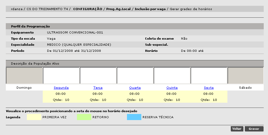 1.5.Análise e aprovação das agendas Após criar as escalas, as agendas ainda não estão prontas para utilização.