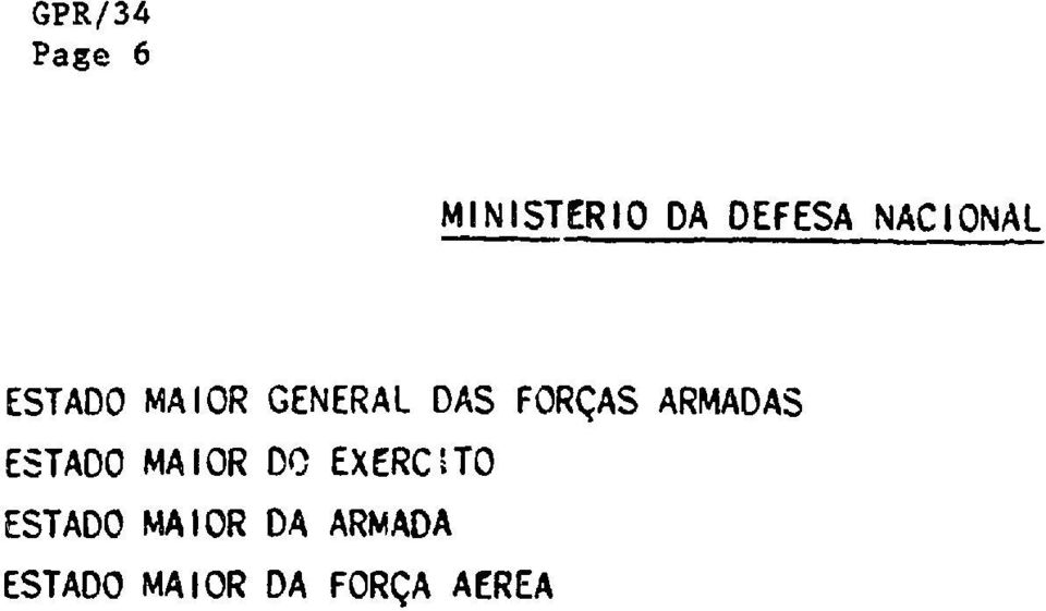 ARMADAS ESTADO MAIOR DO EXERCITO