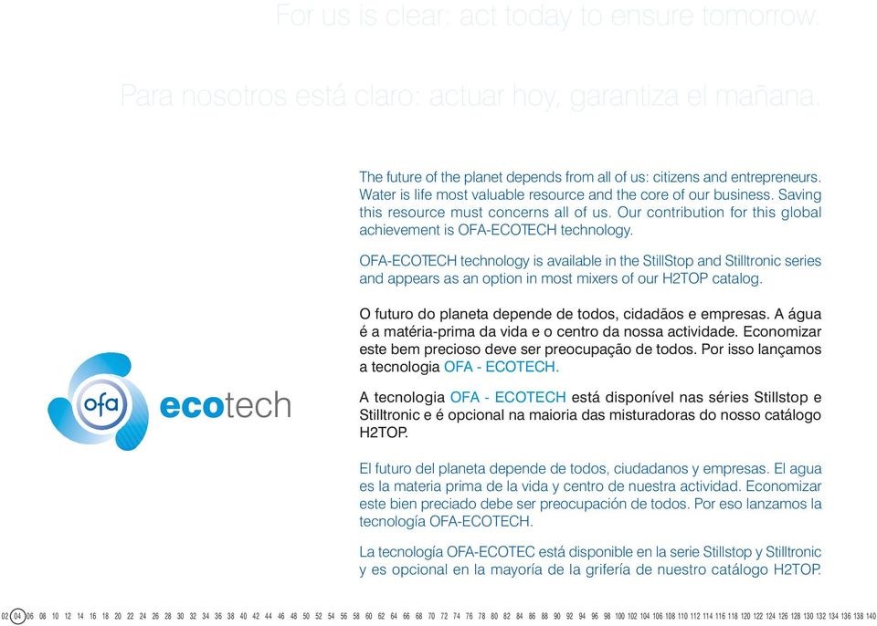 Our contribution for this global achievement is OFA-ECOTECH technology.