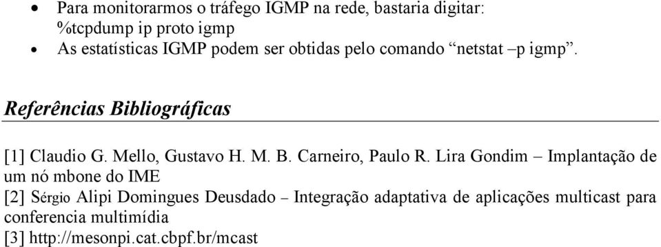 M. B. Carneiro, Paulo R.