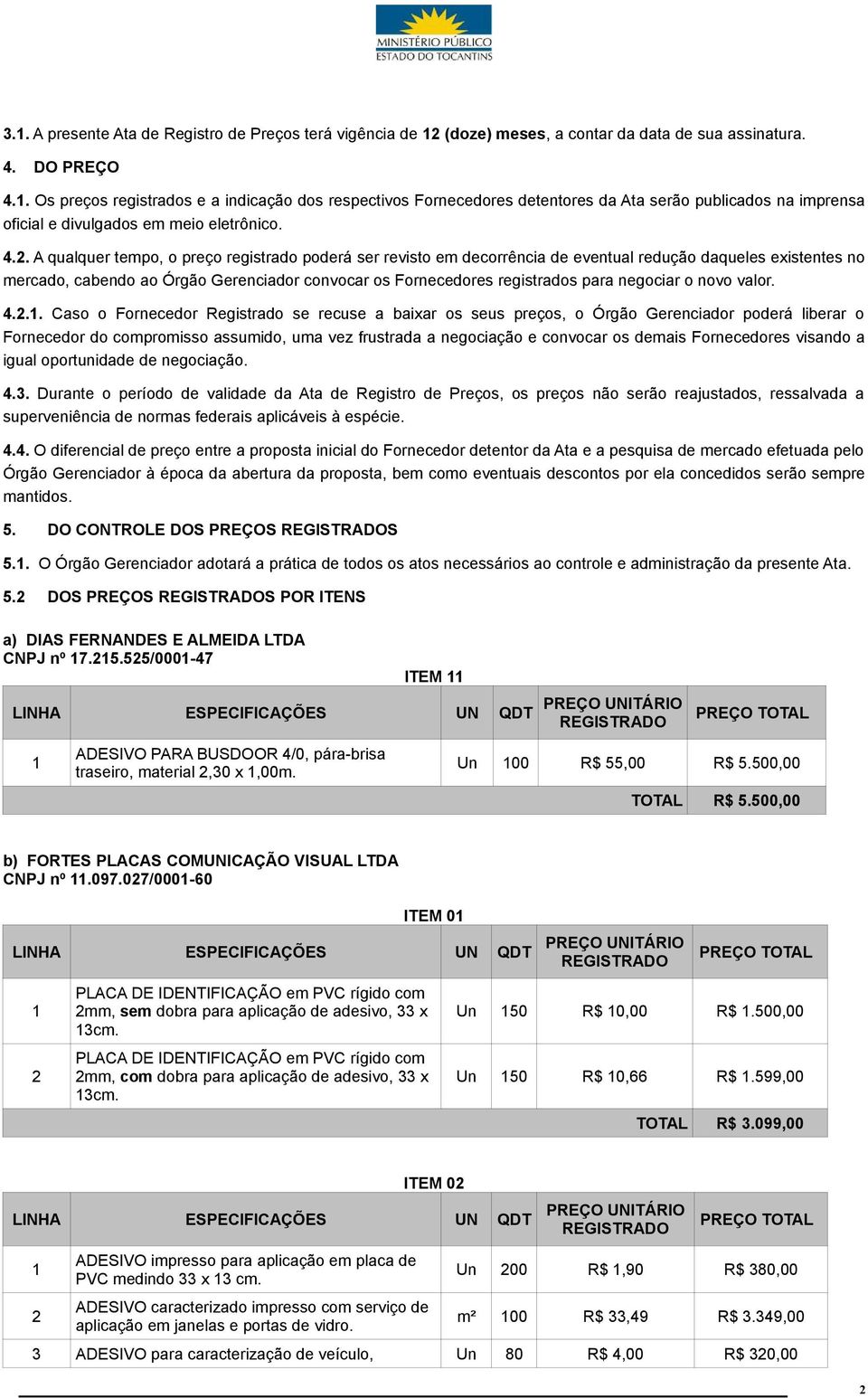 . A qualquer tempo, o preço registrado poderá ser revisto em decorrência de eventual redução daqueles existentes no mercado, cabendo ao Órgão Gerenciador convocar os Fornecedores registrados para