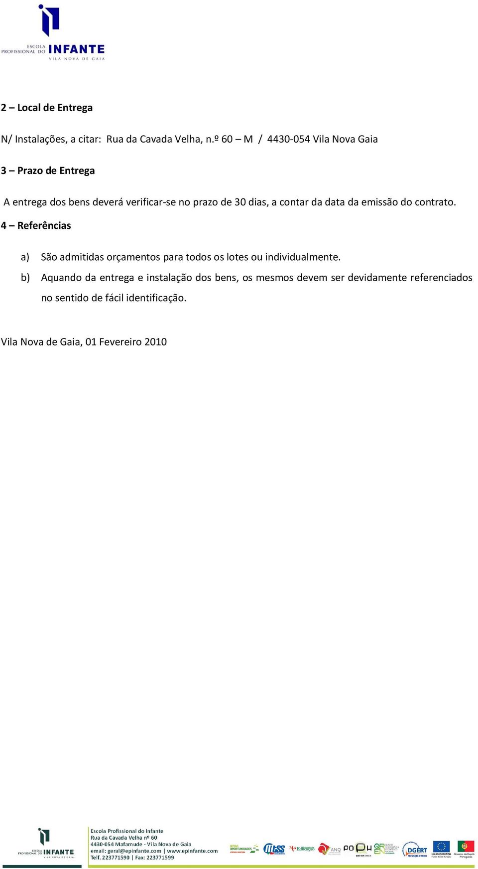 contar da data da emissão do contrato.